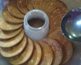 Foto langkah ke 4 dari resep Puding Marie Lapis Lumut Coklat (inspirasi resep Tintin Rayner).