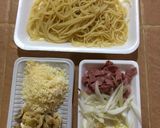 Foto langkah ke 2 dari resep Spaghetti Creamy Mushroom #dapurwiwin 👩🏻‍🍳.