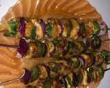 A picture of step 6 of Grill chicken kebab.