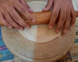 A picture of step 2 of Roti.