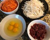 Hình bước làm 1 của món Bò bía