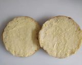 A picture of step 1 of Cheese chocolate maska bun.