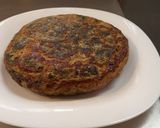 Foto del paso 3 de la receta: Tortilla de hojas de remolacha