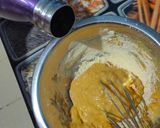 A picture of step 3 of Batakavada (authentic Gujarati taste).
