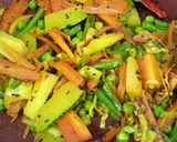 A picture of step 4 of Palang Shaak Ghonto.