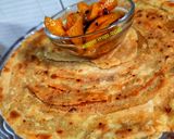 A picture of step 5 of Masala Lachha Paratha.