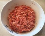 A picture of step 1 of Meatballs with Meat Sauce.