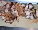 รูปขั้นตอนการทำที่ 2 ของ น้ำตกสามชั้น(pork belly)