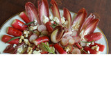 Foto del paso 4 de la receta: Ensalada de rabanitos con endibias rojas, queso feta y vinagreta de estragón