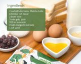 Foto langkah ke 1 dari resep Matcha Steam Bread Pudding.