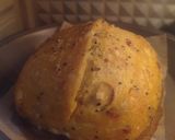 Foto langkah ke 19 dari resep Kunyit Wijen Jinten Hitam Chili Flakes Cheese Sourdough Bread (Open Bake Method).