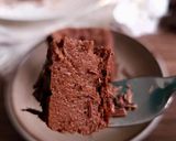 Une image de l'étape 3 de Cocoa & Banana Cake.