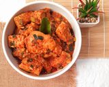Foto langkah ke 15 dari resep Ayam Tempe Bumbu Merah.