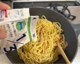 A picture of step 3 of Morning Pasta 🤗 Japanese Mentaiko pasta.