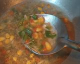 A picture of step 5 of Vegetable Soup.