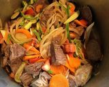 A picture of step 3 of Ugandan Beef Soup.