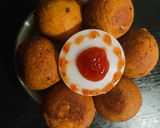 A picture of step 5 of Paneer Ball.