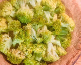 Foto del paso 2 de la receta: Quiche con base de avena, de brócoli y salmón (sin gluten, sin lactosa)