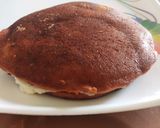 A picture of step 3 of Jimjam Biscuit pancake.