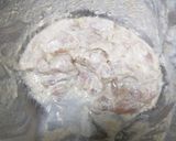 A picture of step 1 of Chicken afghani gravy.