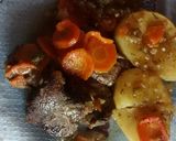 Foto del paso 6 de la receta: Falda al ajillo con vegetales 🍴