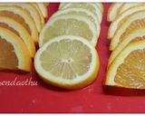 Hình bước làm 1 của món #Detox 5 - Thải độc và thúc đẩy quá trình tiêu hóa [Cam,Chanh]🍊
