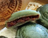 A picture of step 11 of Red Bean Mugwort Rice Cakes.