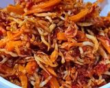 Foto langkah ke 4 dari resep Sambal Ubi Rambat dan Teri Medan.