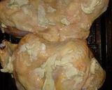 Foto del paso 4 de la receta: Pollo a la manteca de limón con papas en cuña