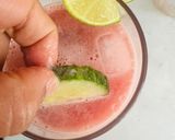 A picture of step 4 of Colourful and Powerful Detox-Watermelon🍉Cucumber🥒Lemon🍋 (Quick 5 Minutes).