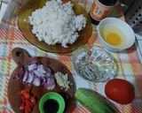 Foto langkah ke 1 dari resep 194. Nasi Goreng Teri Medan.