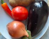 A picture of step 2 of Eggplant -seedless and potato Korma.