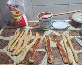 Foto del paso 6 de la receta: Torta espiral con dulce de leche