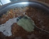 A picture of step 3 of Kali Masoor Dal.