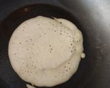 A picture of step 6 of Eggless pancakes.