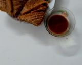 A picture of step 5 of Masala toast.