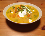 Foto del paso 9 de la receta: Sopa de garbanzos y verduras al curry con leche de coco y yogur