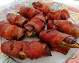 รูปขั้นตอนการทำที่ 7 ของ พริกฮาลาปินโน่ยัดไส้ (Jalapeno Poppers with Steak)