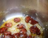 Foto del paso 2 de la receta: Garbanzos cocidos con repollo y chorizo