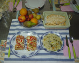 Foto del paso 1 de la receta: Quiche de verduras con sopa de fideos