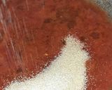 A picture of step 2 of Tomato semolina fingers.