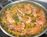 Foto del paso 11 de la receta: Arroz caldoso con gambas al curry