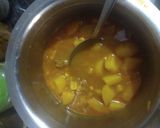 A picture of step 6 of Aloo vadi.