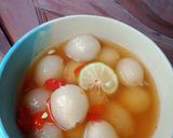 Foto langkah ke 6 dari resep Manisan Rambutan Merah Putih.