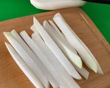 Hình bước làm 2 của món Củ Cải Vàng Hàn Quốc (Danmuji)