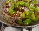 A picture of step 2 of Chilli potato.