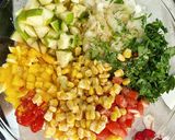 Hình bước làm 1 của món Fresh Apple Salsa Fresca