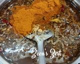 A picture of step 4 of Rajasthani Ker Sangri.
