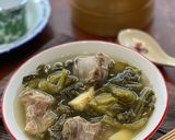 Foto langkah ke 4 dari resep Sup Baikut Sayur Asin ala Tiger Kitchen (non Halal).