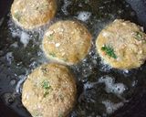 A picture of step 9 of Vegetable, Chicken and Macaroni Kabab.